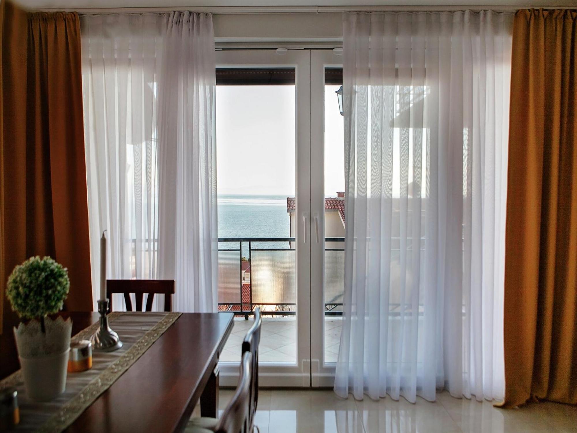 Cozy Apartment With A Balcony And A Sea View Brela Ngoại thất bức ảnh